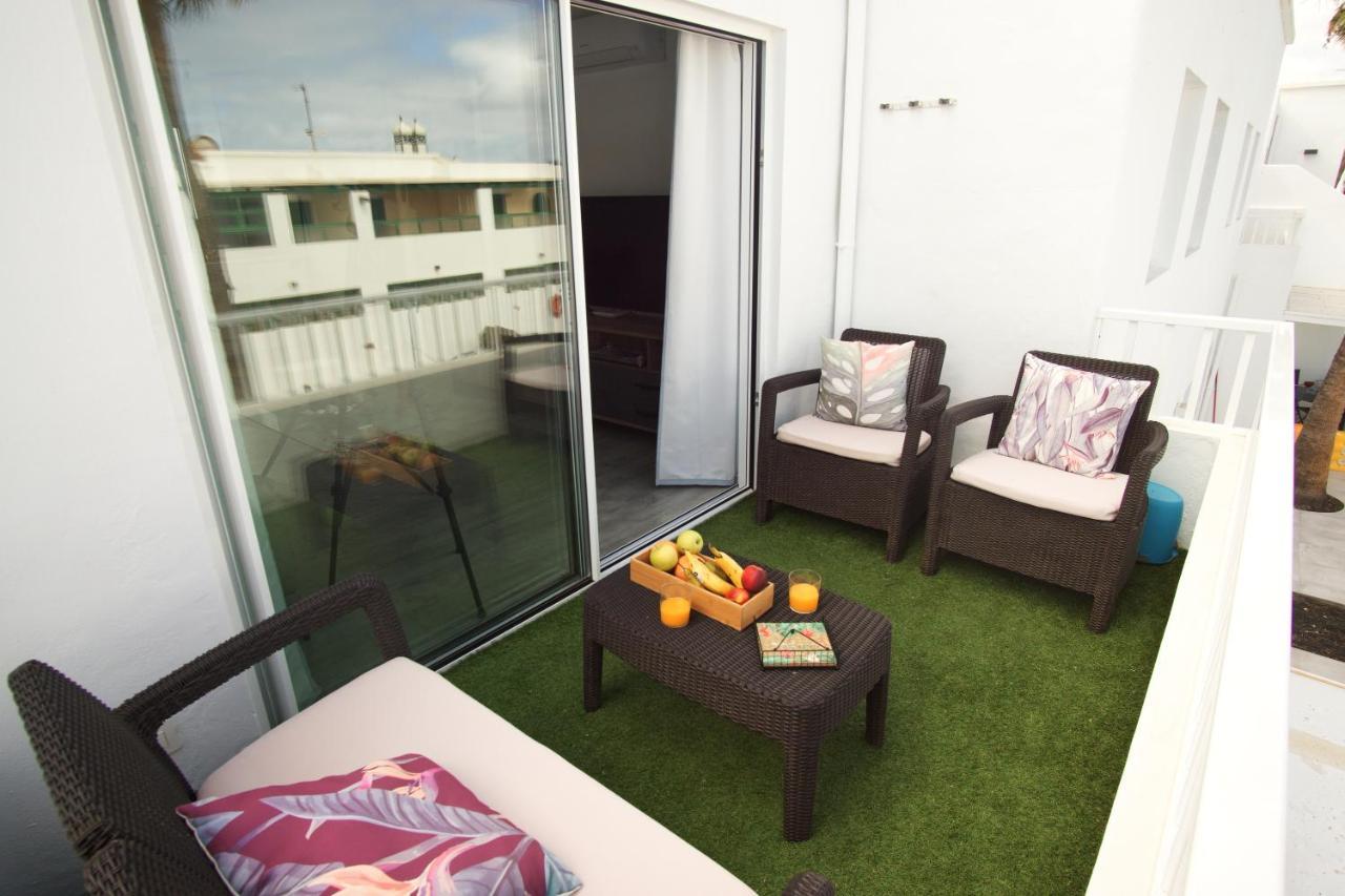 Apartment Cucharas Beach - Pool - Beach 2 Min - Free Ac & Wifi Costa Teguise Exterior foto